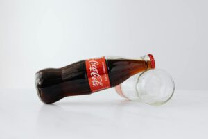 One of the most recognisable product labels, a coca-cola bottle's label has all the required information