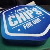 Indoor light box perspex fabricated sign