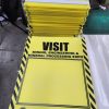 Screen printed corri boards